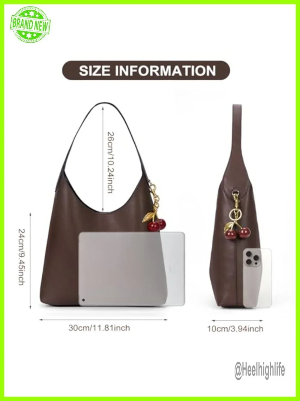 Faux Suede Hobo Bag Vegan Leather Shoulder Tote Women